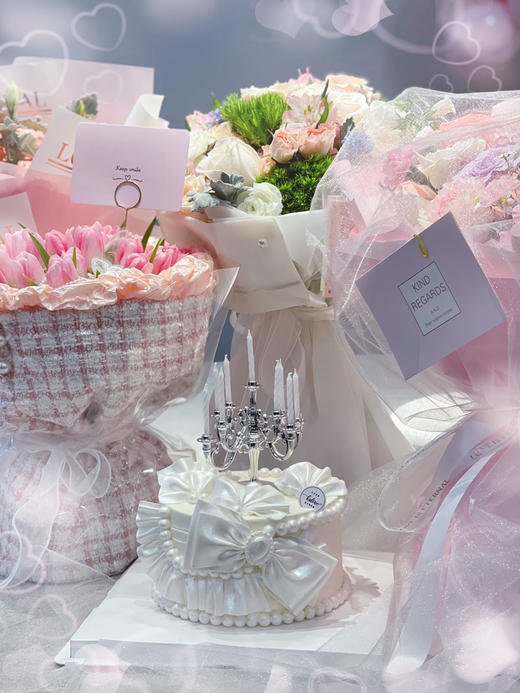 复古气质蝴蝶结烛台 商品图2