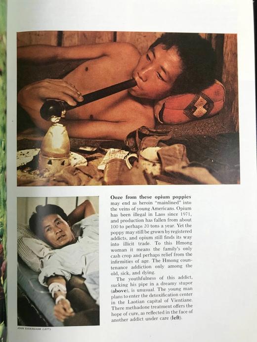 1974年上半年合订本 国家地理杂志 约千幅彩色插图 精装16开 商品图13