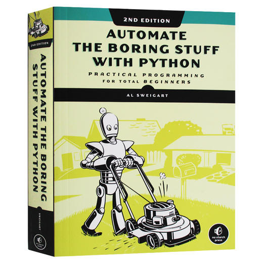 编程快速上手 让繁琐工作自动化第二版 英文原版 Automate the Boring Stuff with Python 进口原版英语书籍 全英文版 商品图0