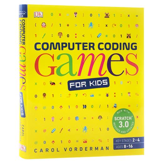 儿童编程游戏指南 英文原版 Computer Coding Games for Kids 从二进制代码到建筑游戏 商品图3