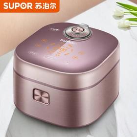 苏泊尔1300W大火力广口球底陶瓷不粘本釜内胆防溢沸煮 电饭煲SF40HC98