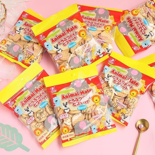 日本进口宝制果儿童高钙饼干动物型小饼干400g 宝宝营养磨牙辅食 商品图2