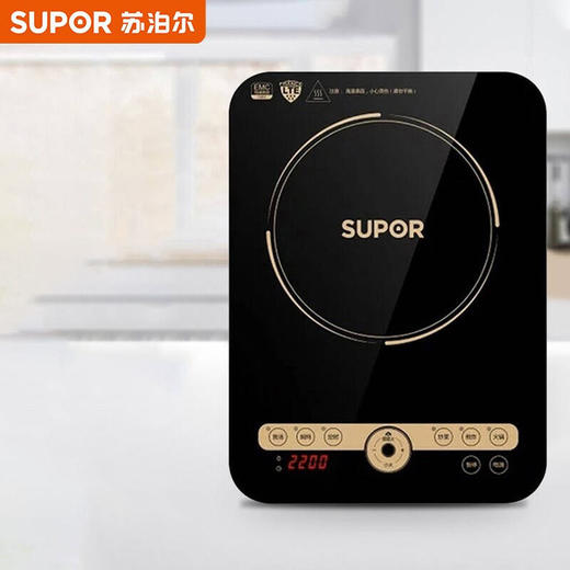 苏泊尔电磁炉家用触屏多用途锅炒锅套装大火力电磁灶IH91 商品图0
