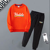 JMFS-hemalele新款男女童时尚洋气圆领长袖字母印花卫衣裤子两件套【童装】 商品缩略图4