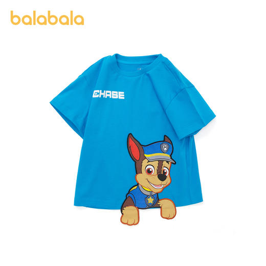 【汪汪队IP】巴拉巴拉身高90-130T恤男童短袖上衣新款夏装纯棉童装-TDS 商品图4