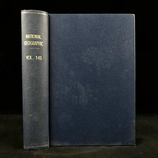1974年上半年合订本 国家地理杂志 约千幅彩色插图 精装16开 商品图0