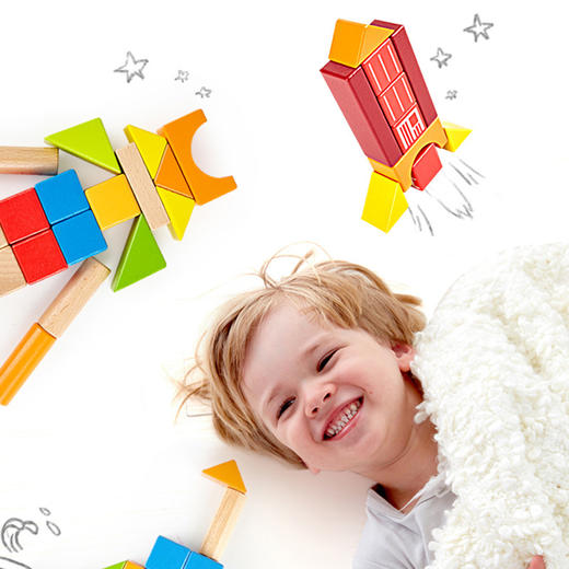 Hape农场小镇情景积木 商品图3