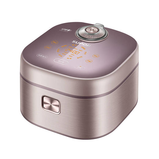 苏泊尔1300W大火力广口球底陶瓷不粘本釜内胆防溢沸煮 电饭煲SF40HC98 商品图3