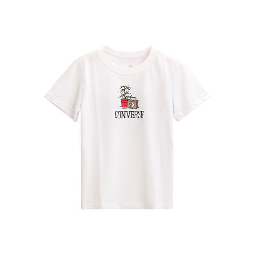 Converse匡威童衣夏男儿童个性休闲卡通印花短袖T恤CV2222150 商品图4
