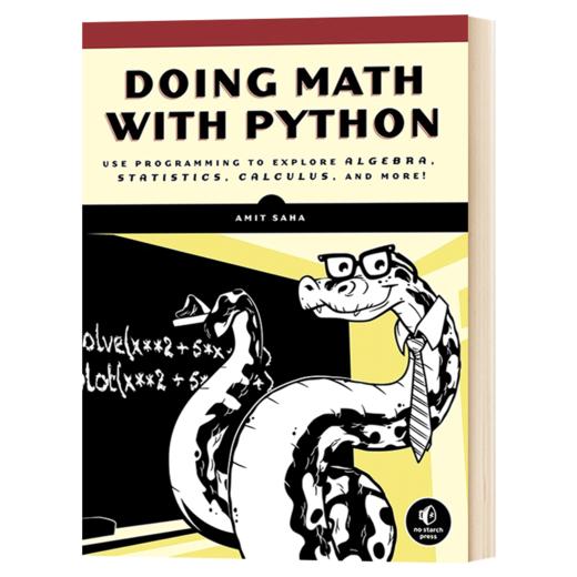用Python做数学 英文原版 Doing Math with Python 编程入门 英文版 进口英语书籍 商品图1