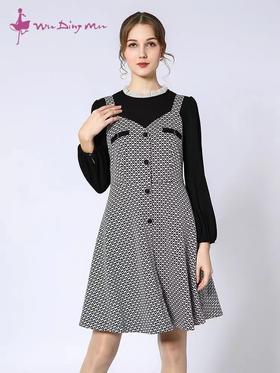 五丁目两件套连衣裙