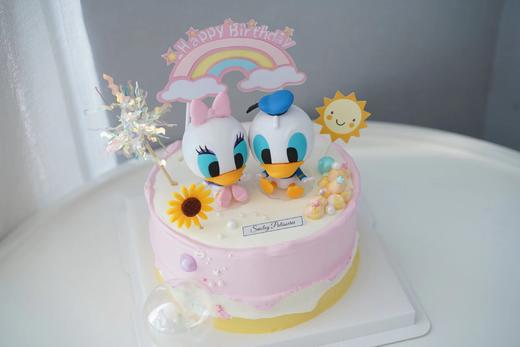 主题奶油蛋糕 | 鲜果原味奶油 -米老鼠唐老鸭 商品图1