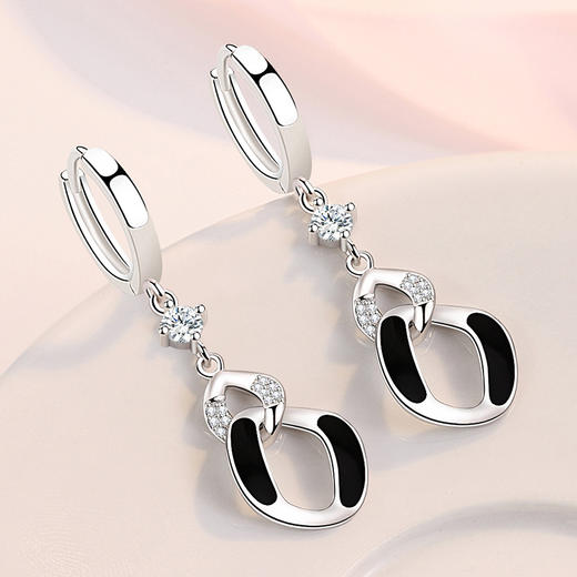 SWZH-EH633多层几何扭转耳环复古个性夸张设计感气质欧美镂空耳坠耳饰 商品图1