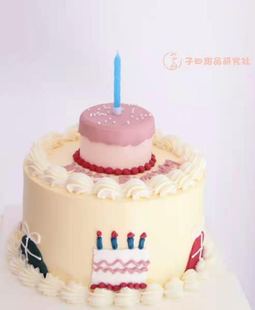 复古生日蛋糕 （提前6小时预订） 商品图0
