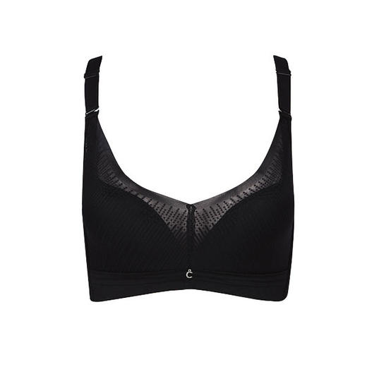 都市丽人少女三步优选B杯调整型内衣锁边超薄3/4杯少女文胸四排扣无钢圈LJ24D8 商品图3