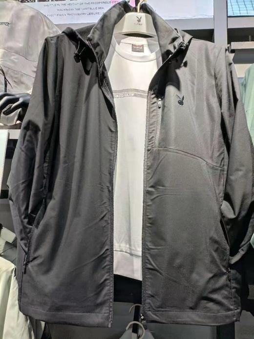 花花公子男士时尚男风衣122181134 商品图0