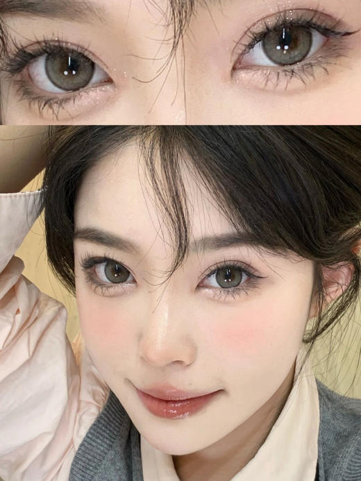 半年抛和日抛双版本 水滴光晕| toastnomi  大直径14.5 着色13.8 (同品牌多副更划算选款色板在详情页) 商品图0