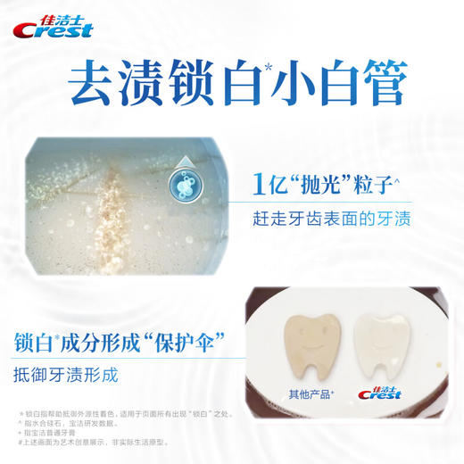 佳洁士锁白牙膏清新桃花香120g 商品图1