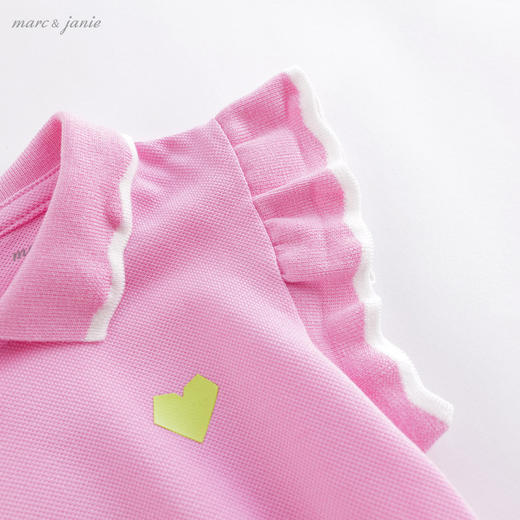 【科技凉感抗菌面料】马克珍妮夏装新款 女宝宝无袖连体衣220937 商品图3