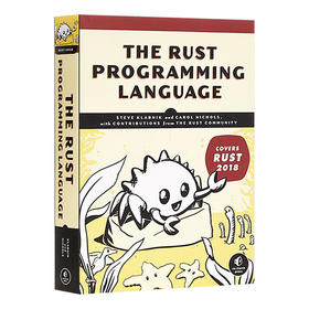 Rust指南 Rust编程语言 英文原版 The Rust Programming Language 英文版 进口英语书籍