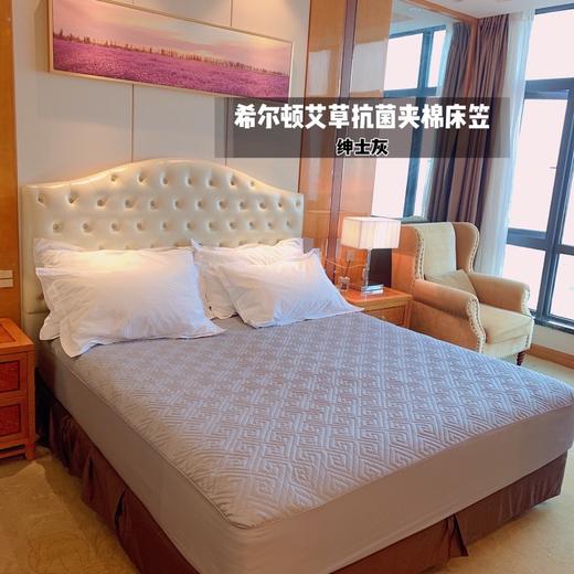 【专业酒店享受】升级四季款希尔顿酒店艾草kang菌夹棉床笠 商品图2