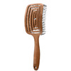 韩国yao梳子女镂空气垫按摩造型梳蚊香梳防打结家用男女士通用长发顺发梳蓬松卷发造型生日礼物送健康 椭圆形木纹色 商品缩略图8