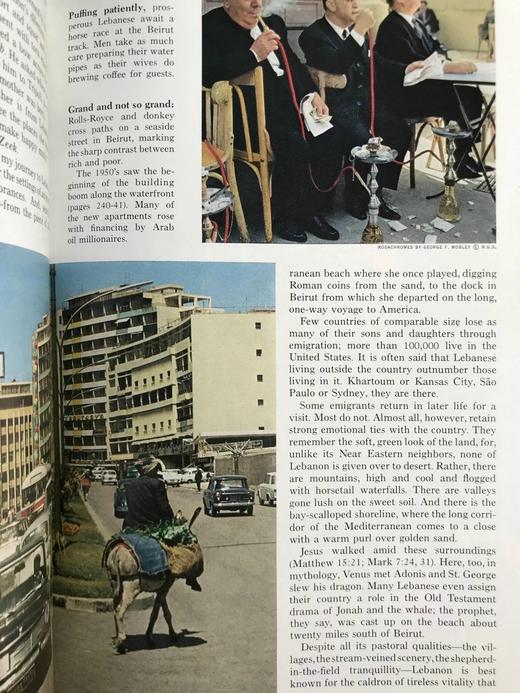 1970年上半年合订本 国家地理杂志 约千幅彩色插图 精装16开 商品图12