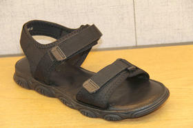 豪行夏季新款20278013运动凉鞋女真皮平底鞋百搭时尚软底舒适女鞋