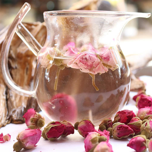 玫瑰花茶55g*2罐|花香扑鼻 低温烘干 保留茶味 花朵饱满 色泽鲜亮 清香 商品图4