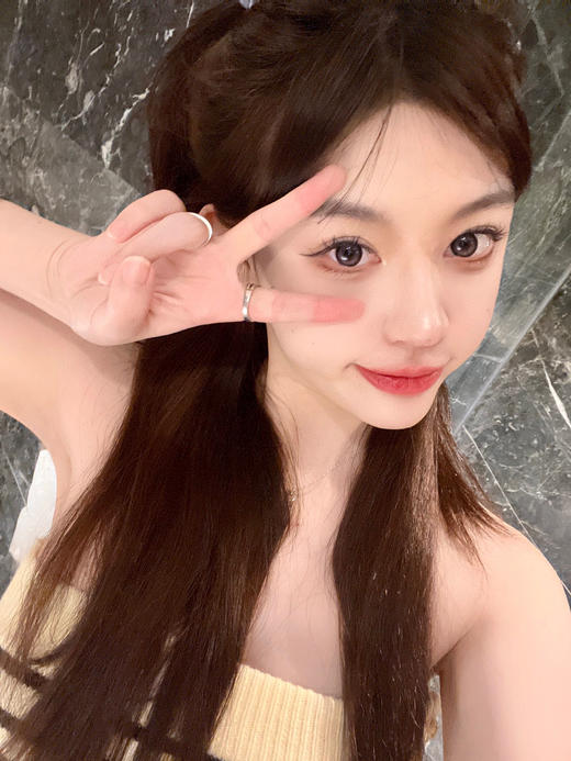 半年抛 果冻棕 kikicon 大直径14.5 着色13.9 (同品牌多副美瞳更划算 选款色板在详情页内) 棕色混血美瞳 商品图3