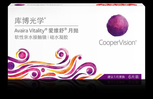【新品推荐】库博光学爱维舒硅水凝胶月抛6片装 商品图1