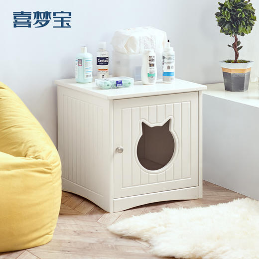 喜梦宝猫咪床头柜人猫共用家具宠物家具 商品图1