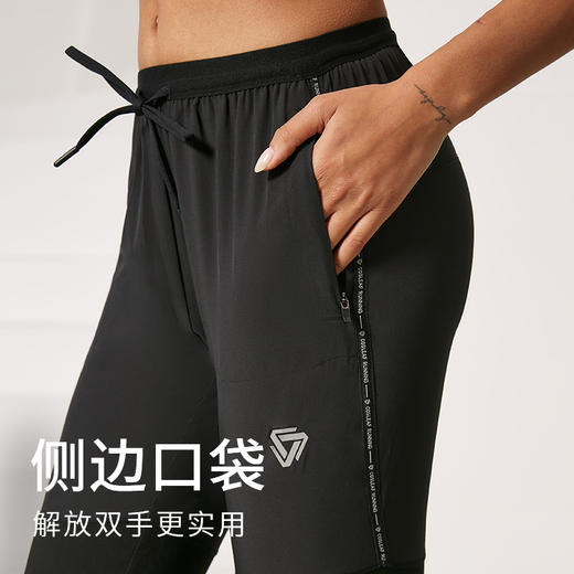 cosleaf/科里芙高弹健身排汗紧身跑步训练运动裤 商品图2