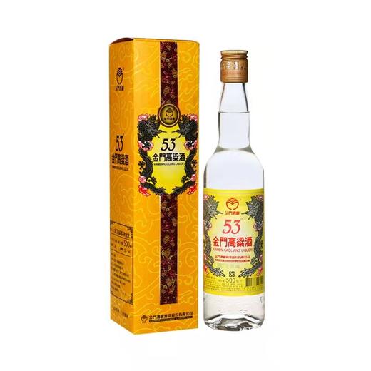 【整箱特惠】金门高粱酒黄金龙53度 500ml*6（内含6个礼品袋） 商品图3
