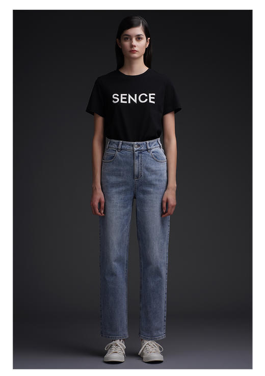 三石一澜女装棉T恤SG21301080 商品图3