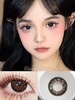 【大直径】Sheepcon-大碎钻棕色14.5mm【年抛 0-1000度 含有525/575】 商品缩略图0