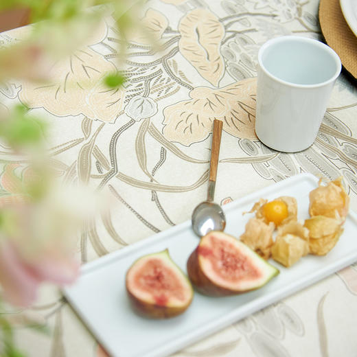 空境幽兰日式碎花纯棉餐桌布 商品图3