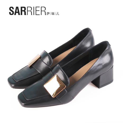 萨瑞儿新品小牛皮乐福鞋 264432 商品图1