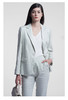 三石一澜女装亚麻素色西装SG25101023 商品缩略图2
