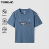 探路者T恤2022春夏户外吸汗运动舒适透气男式棉短袖T恤TAJK81545 商品缩略图2