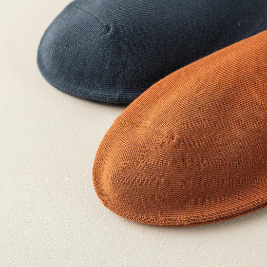 洁丽雅春夏季男士袜子薄款吸汗透气防臭纯色纯棉中筒袜商务长筒袜#新人专属 商品图3