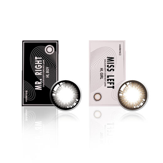 Y24-Mr.Right 情侣年抛 1片 14.3mm 38%含水 商品图1