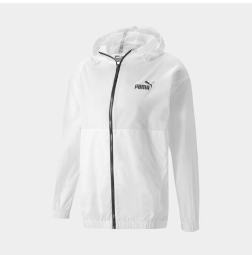 彪马防风衣男装2022夏季新款白色连帽薄款梭织夹克外套2pu84944402 商品图4