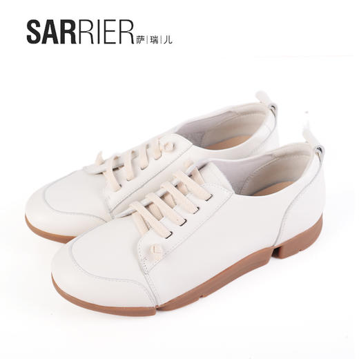 萨瑞儿新品软牛皮休闲鞋 260708 商品图1