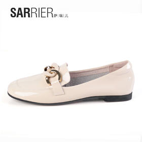 萨瑞儿新品亮面软牛皮乐福鞋	267754
