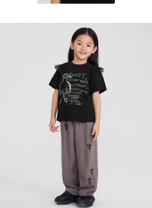 江南布衣 22 年夏季新品   短袖T恤  1M2110010 商品图5