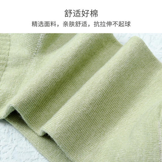 洁丽雅袜子女短袜纯棉春夏季夏天薄款女生学生短筒船袜不掉跟纯棉 商品图3