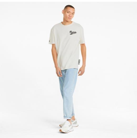 彪马新款男子休闲印花圆领短袖T恤2pu53692965 商品图2