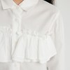 江南布衣 22年春装新款长袖衬衣  1M1271120 商品缩略图2