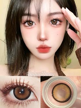 【大直径】Agenscolor-复古枫糖-14.5mm【年抛 0-1000度 无525/575】